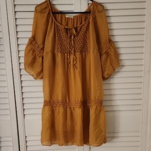 Women's Mustard Dress
